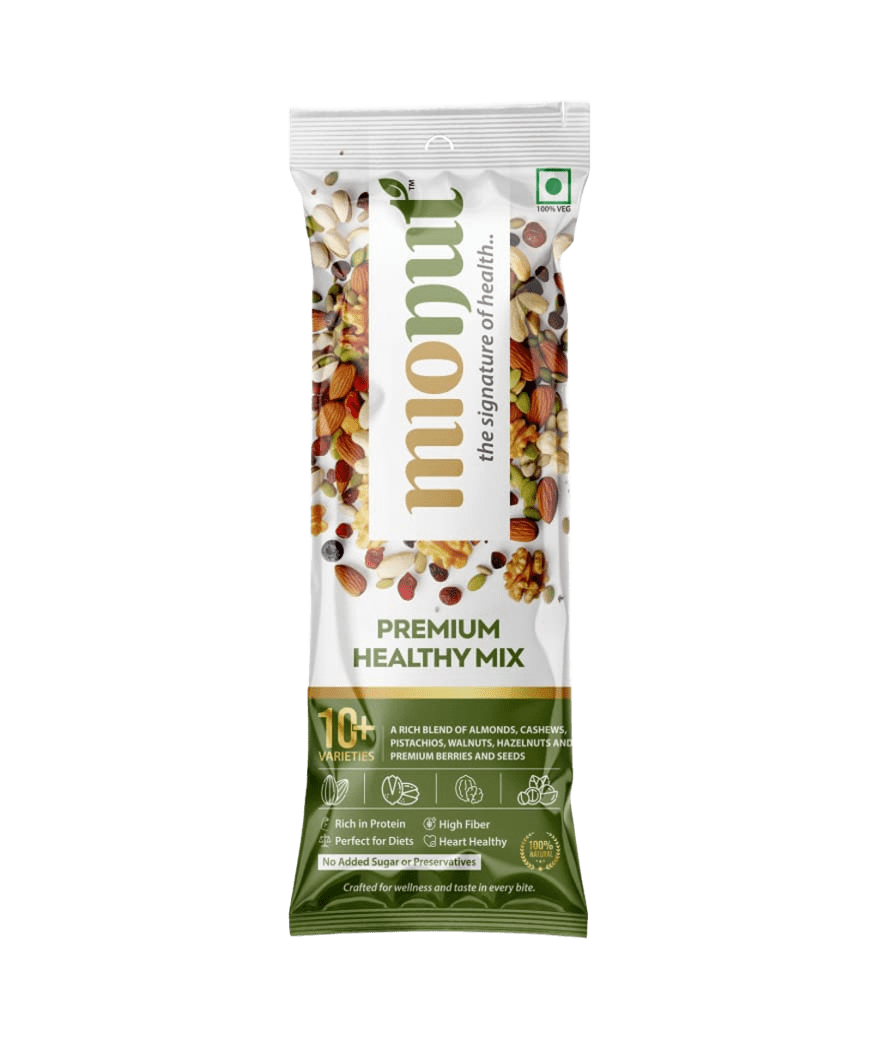 Mionut premium healthy mix product poster